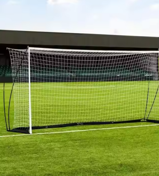 High Quality 12x6ft Folding Football Goal